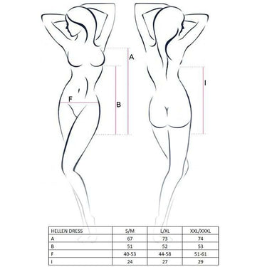 Set Lingerie Hellen Nero Passion per Seduzione e Eleganza
